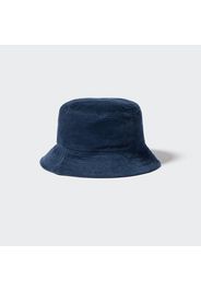 Uniqlo Cotone Cappello Velluto A Coste - Blu