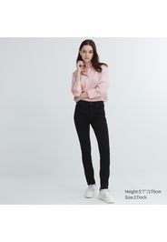 Uniqlo Cotone Jeans Skinny Ultra Elasticizzati - Nero