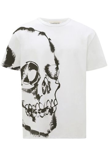 T-Shirt Skull Acquerello