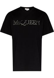 T-Shirt Con Ricamo Mcqueen