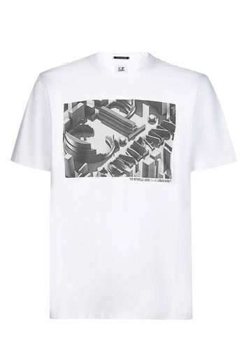 Metropolis Series Mercerized Jersey Graphic T-Shirt