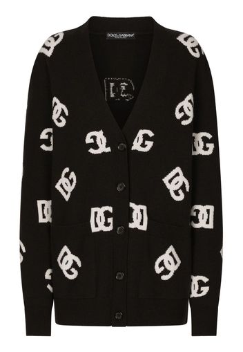 Cardigan Con Logo Dg