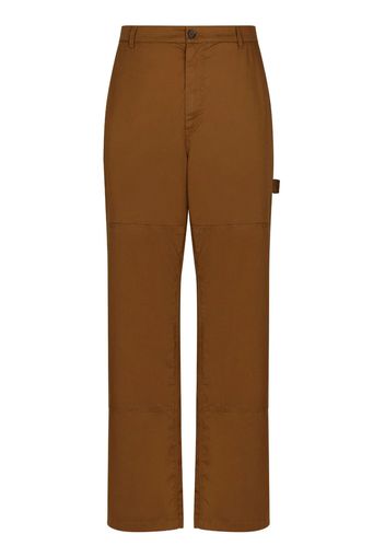 Pantalone Worker Con Placca Logata