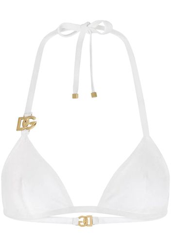 Reggiseno A Triangolo Da Mare Con Logo Dg