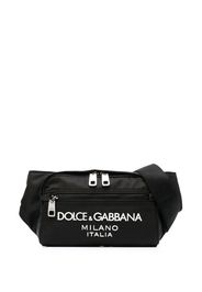 Marsupio Piccolo In Nylon Con Logo Gommato