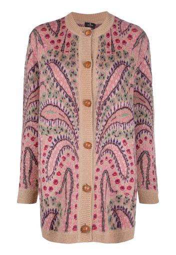 Cardigan Paisley Jacquard