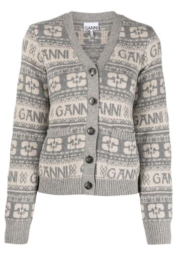 Cardigan Con Logo