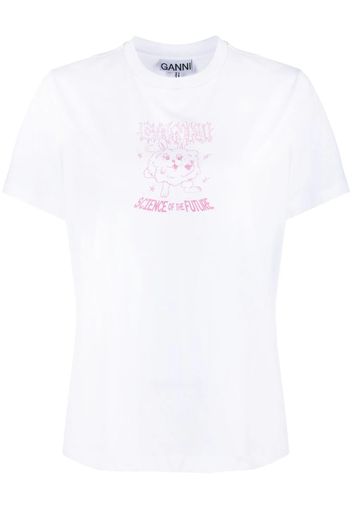 Pink Relaxed Bunny T-Shirt