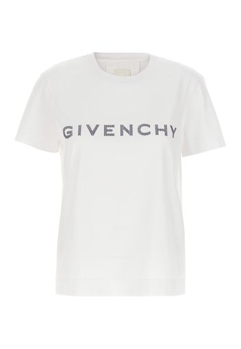 T-Shirt Con Strass Givenchy