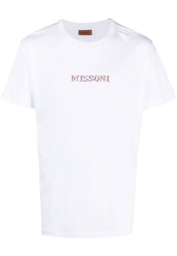 T-Shirt Con Logo Multicolor