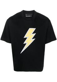 T-Shirt Con Ricamo Thunderbolt