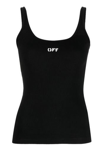 Off Stamp Rib Tank Top