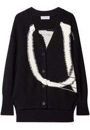 Cardigan Con Logo