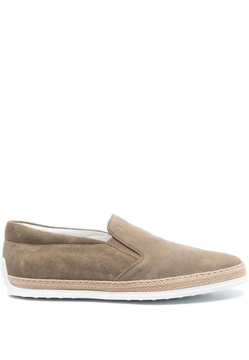 Slip-On In Pelle Scamosciata