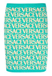 Gonna In Maglia Versace Allover