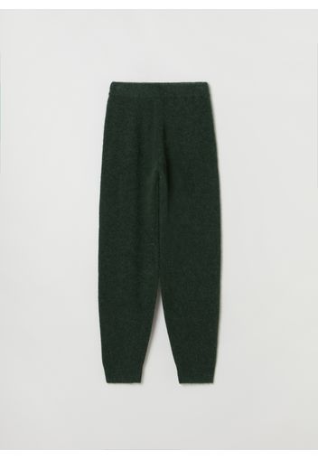 Stefanel - Joggers in maglia, Donna, Verde, Taglia M