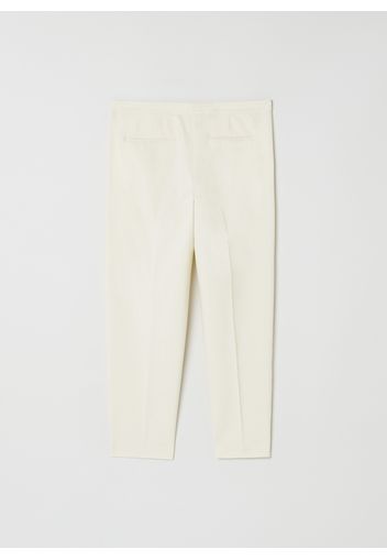 Stefanel - Pantaloni a sigaretta, Donna, Beige, Taglia 40