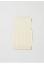 Stefanel - Tank top in maglia, Donna, Beige, Taglia XS