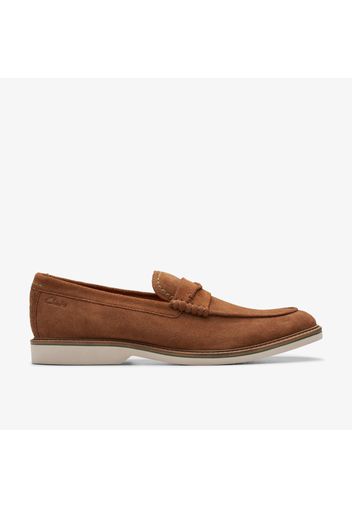 Atticus LT Slip - male Mocassini Cola Suede 39.5