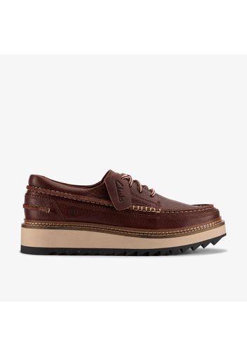 Clarkhill Lace - male Scarpe da Barca British Tan Lea 39.5