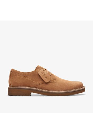 ClarkdaleDerby - male Scarpe Stringate Light Tan Suede 39.5