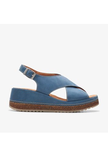 Kassanda Step - female Zeppe Blue Nubuck 35.5