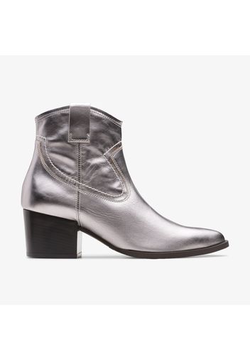 Elder Rae - female Stivaletti Silver Leather 35.5