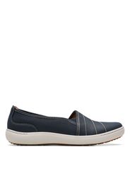 Nalle Violet - female Slip On Navy Leather 36