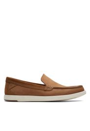 Bratton Loafer - male Mocassini Dark Tan Nubuck 39.5