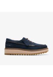 Clarkhill Lace - male Scarpe da Barca Navy Suede 39.5