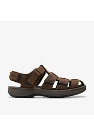 Saltway Cove - male Sandali Dark Brown Lea 39.5