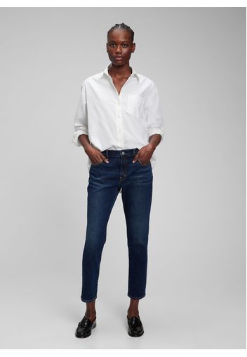 GAP - Jeans girlfriend stretch, Donna, Denim, Taglia 24REG