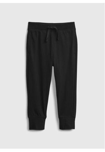 GAP - Joggers in jersey con coulisse, Uomo, Nero, Taglia 12-18