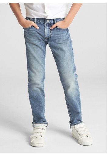 GAP - Jeans slim fit con scoloriture, Uomo, Denim, Taglia 8