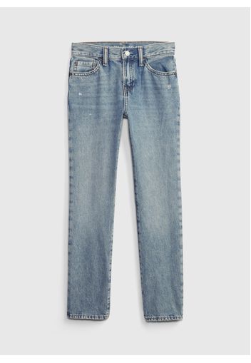 GAP - Jeans cinque tasche con abrasioni, Uomo, Denim, Taglia 6