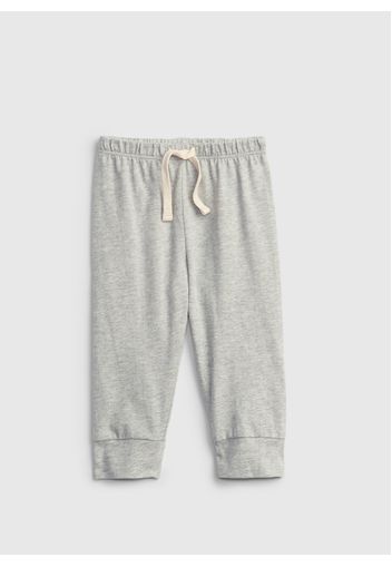 GAP - Joggers mélange con coulisse, Grigio, Taglia 12-18