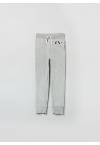 GAP - Joggers in felpa con ricamo logo, Uomo, Grigio, Taglia XS