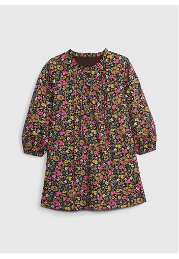 GAP - Vestitino in cotone con stampa fiori, Donna, Multicolor, Taglia 4YRS