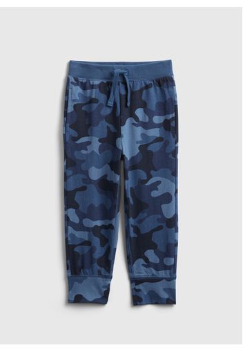 GAP - Joggers in felpa camouflage, Uomo, Blu, Taglia 4YRS