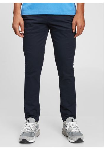 GAP - Pantaloni skinny fit in cotone stretch, Uomo, Blu, Taglia 32X30