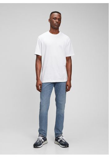 GAP - Jeans slim fit con scoloriture, Uomo, Denim, Taglia 32X30