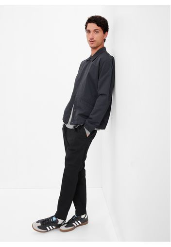 GAP - Pantaloni jogger con coulisse, Uomo, Nero, Taglia S