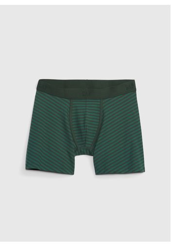 GAP - Boxer con fantasia a righe, Uomo, Verde, Taglia XL