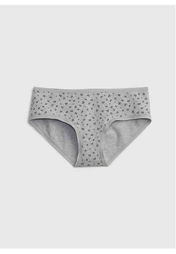 GAP - Culotte con stampa fiorellini, Donna, Grigio, Taglia L