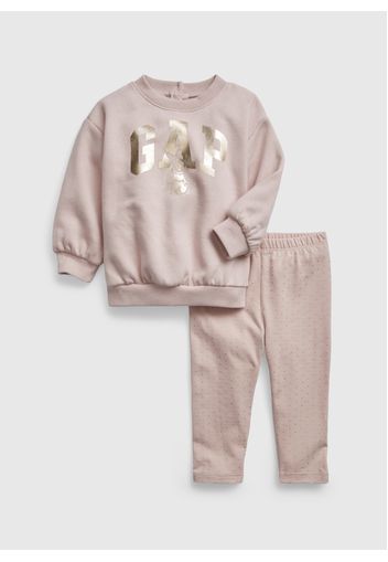 GAP - Set top e pantaloni Disney Baby Minnie, Rosa, Taglia 3-6M