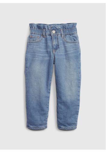 GAP - Jeans mom fit cinque tasche, Donna, Denim, Taglia 2YRS