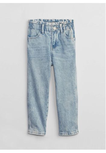 GAP - Jeans mom fit con trattamento acid wash, Donna, Denim, Taglia 5YRS