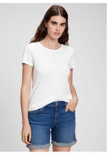 GAP - Bipack t-shirt in cotone e modal, Donna, Bianco, Taglia XS