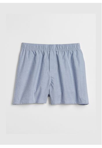 GAP - Boxer in cotone oxford, Uomo, Azzurro, Taglia XL