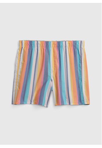 GAP - Boxer in cotone con stampa a righe multicolor, Uomo, Multicolor, Taglia M